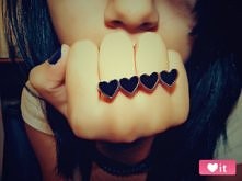 pierścionek na dwa palce