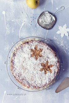 szarlotka sypana, razowa