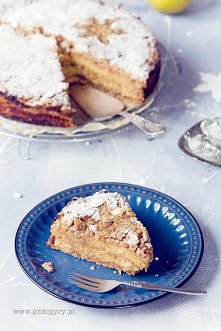 szarlotka sypana, razowa