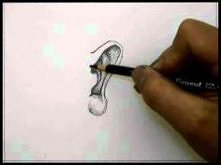 how to draw ear
