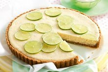 Key lime pie tart