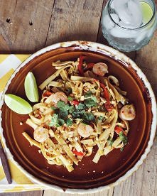Pad Thai z krewetkami