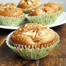 Muffiny cynamonowe z jabłkami