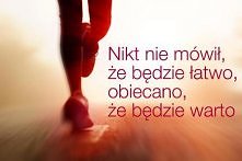Zawsze jest warto :)