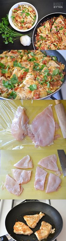 Artichoke Chicken Skillet