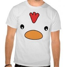 kogucik _ pomysł na motyw na koszulkę _ do zrobienia :)