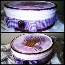 lawendowe pudełeczko