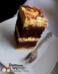 Tort czekoladowo-pomarańczo...