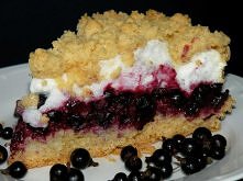 Pleśniak z czarnymi porzeczkami