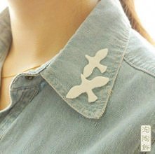 ptaki za kołnierzem ;)