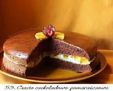 Ciasto czekoladowo-pomarańczowe