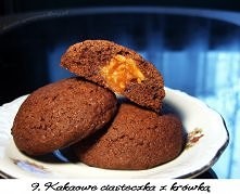 Ciasteczka z niespodzianką, z krówką.