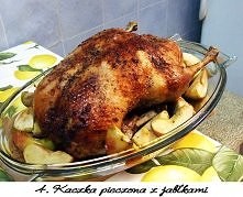 Niedzielna kaczka z jabłkami