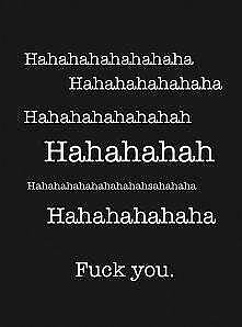 hahahaha ...