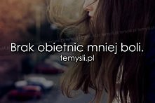 obietnice bola.. niszczą