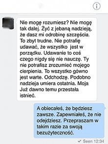 Nie obiecuj. Wtedy mniej boli