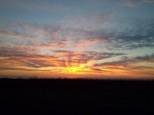 dzisiejszy zachód słońca