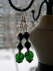 Kolczyki mojego autorstwa.m...