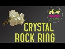Make Your Own Accessories || Crystal Ring || Nitya Arora || DIY