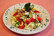 Kto lubi sałatkę cezar? Moja ulubiona ♥ smacznie i zdrowo :d