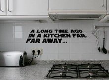 Galaxy Quote Kitchen Wall Sticker
