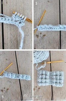 szydełko wzór ścieg