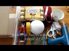 Jak zrobić bukiet z cukierków Ferrero Rocher część 1/2