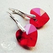 walentynkowe kolczyki