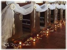 Dekoracje kościoła.