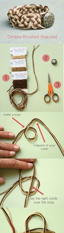 bransoletka sznurkowa