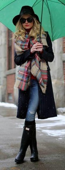 stylizacja na lekką zimę ;)