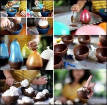 czekoladowe miseczki