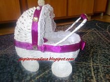 Z papierowe wikliny.