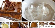 CIASTO CZEKOLADOWE BEZ MĄKI
Składniki

- 1 łyżeczka kawy rozpuszczalnej;
- 1 łyżka gorącej wody;
- 80 g masła;
- 3 łyżki serka mascarpone;
- 100 g gorzkiej czekolady;
- 1/3 łyże...
