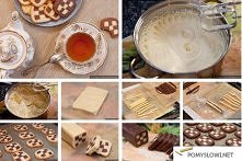 CIASTECZKA SZACHOWNICA
SKŁADNIKI
masło 300 g
cukier puder 150 g
mąka 400 g
kokos 4 łyżki
kakao 4 łyżki
ciałka 2 szt
sól

SPOSÓB PRZYGOTOWANIA
Masło, cukier puder i sól wymieszać...