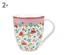 Zestaw 2 kubków „Manwes”