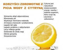 woda z cytryną
