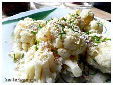 Taste Eat DIETETYCZNIE: Kalafior w sosie śmietanowym