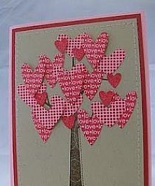 Drzewko walentykowe...