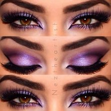 Dzień rozpoczynamy fioletową inspiracją oczu. Jak je oceniacie w skali 1-10?