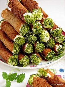 Rurki korzenne z kremem