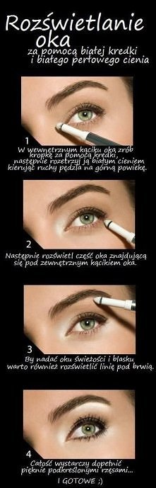 Jak rozświetlić oko ;)