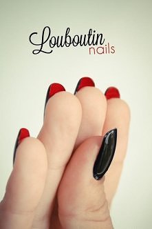 Louboutin nails.