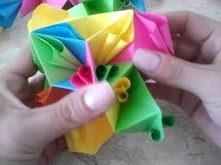 kusudama z kręciołami