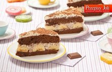 CIASTO CZEKOLADOWO-BANANOWE