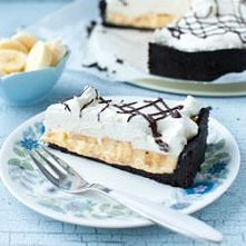 Składniki:
Spód:
•	350 g ciastek Oreo (lub Neo)
•	75 g masła
Budyń:
•	1/3 szklanki (60 g) mąki ziemniaczanej
•	1/3 szklanki (60 g) cukru
•	5 żółtek
•	500 ml mleka
Wypełnienie:
•...