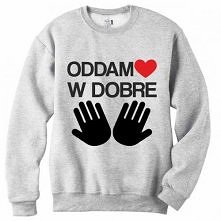 Łap Nas - Bluza ,,Oddam Serce "