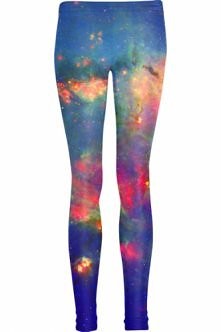 Mr.Gugu & Miss Go - Green nebula leggings