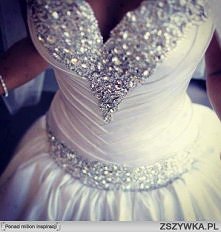 Gorset sukni ślubnej