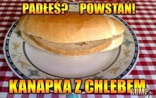 kanapka z chlebem :D